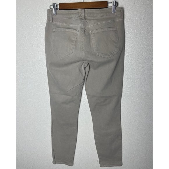 L'AGENCE | Margot High Rise Skinny Ankle Stretch Jeans in Biscuit - Picture 4 of 9